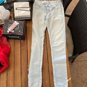 Soft light wash jeggings
